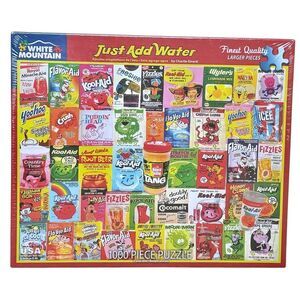 White Mountain Puzzles Just Add Water 1000 Piece Jigsaw Puzzle. NEW IN BOX.